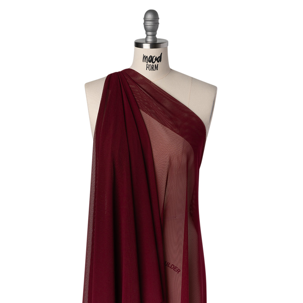 Nylon Stretch Mesh - Burgundy - Bernetta Collection - Joann Fabrics