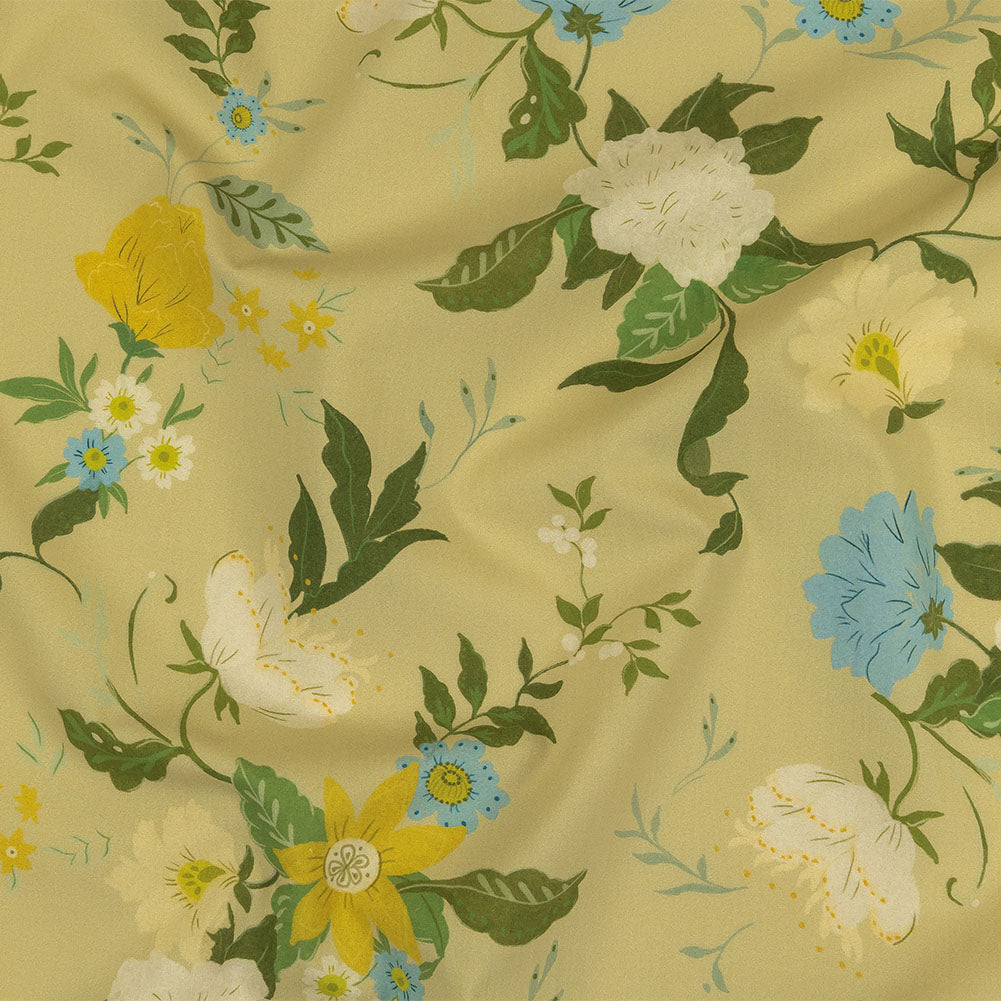 Mood Exclusive Tea Green Titania Cotton Poplin - Joann Fabrics