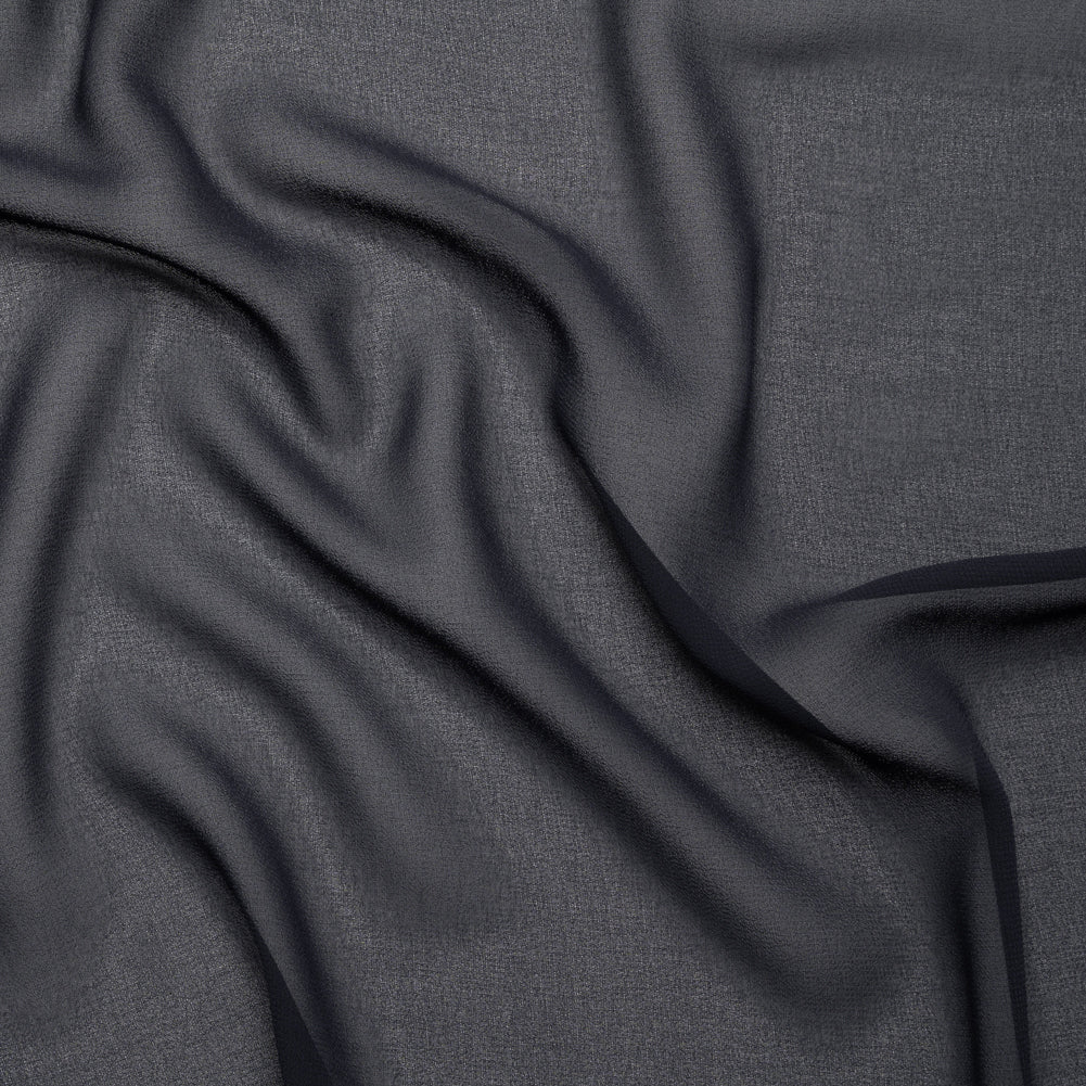 Polyester High-Multi Chiffon - Navy - Netta Collection by Mood - Joann Fabrics