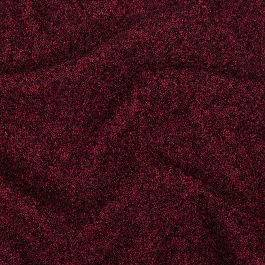 Boiled Wool Coating Fabric - Marbled Windsor Wine Red - Ketil Collection - Joann Fabrics