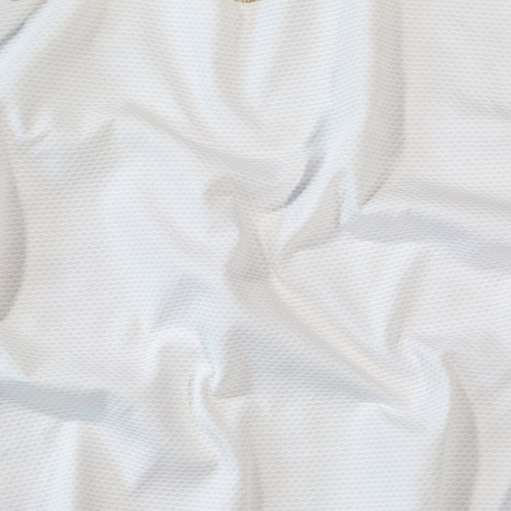 Bullseye Organic Cotton Pique - White - Maiori Collection - Joann Fabrics