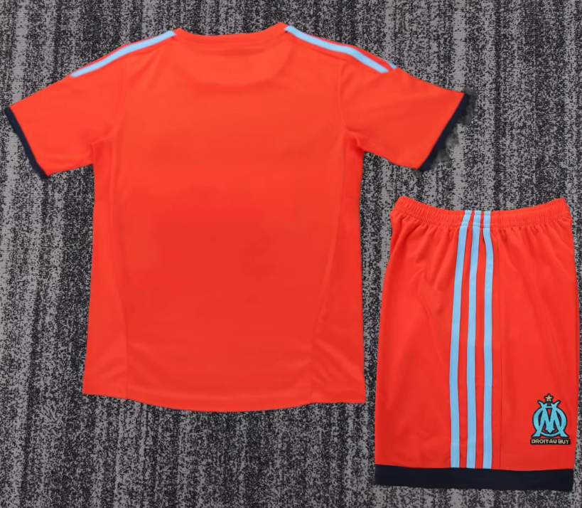 2011-2012 Retro Olympique de Marseille Third Away Football Jersey 1:1 Thai Quality Kids Size