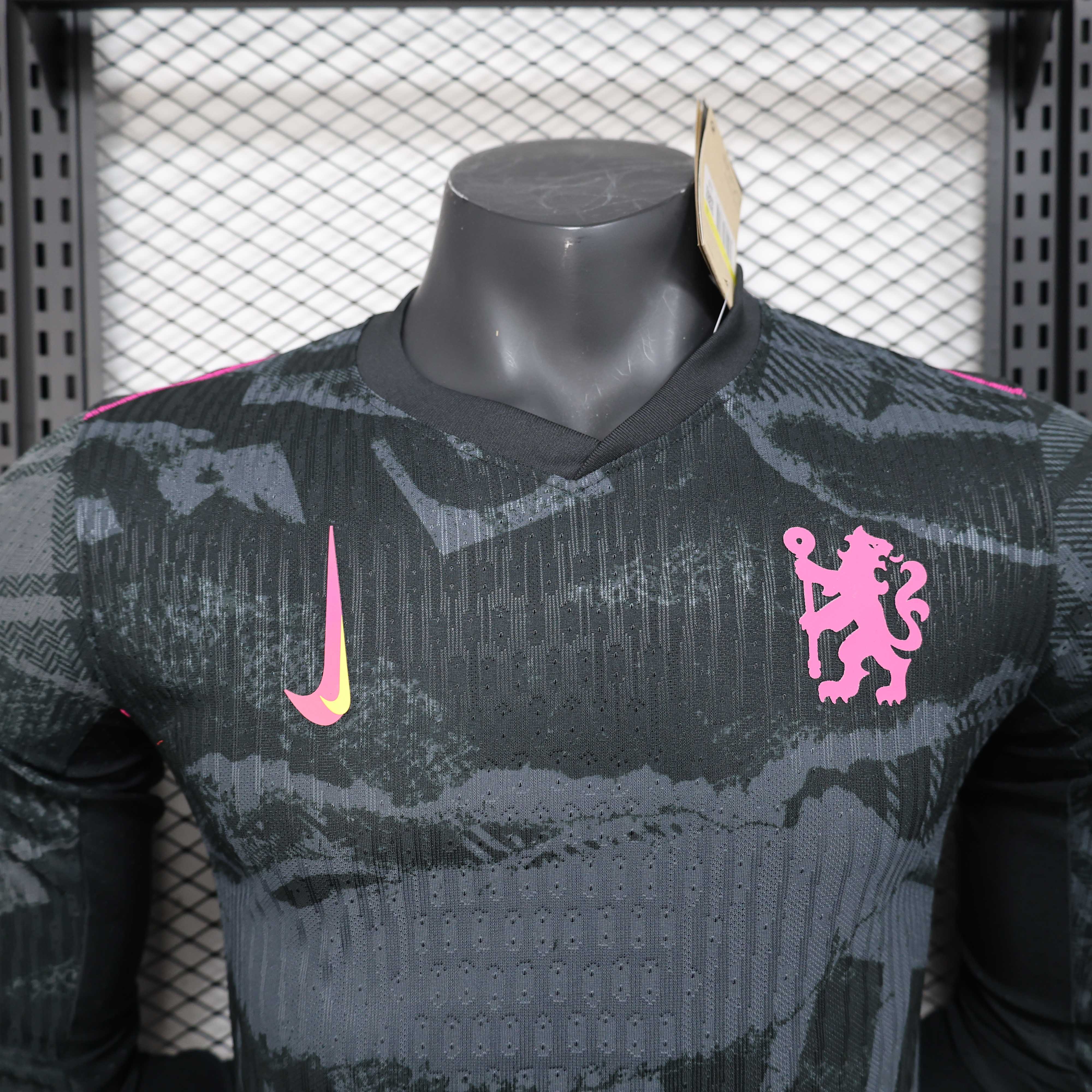2024/2025 Long Sleeve Chelsea third away Football Jersey Player Version 1:1 Thai Quality
