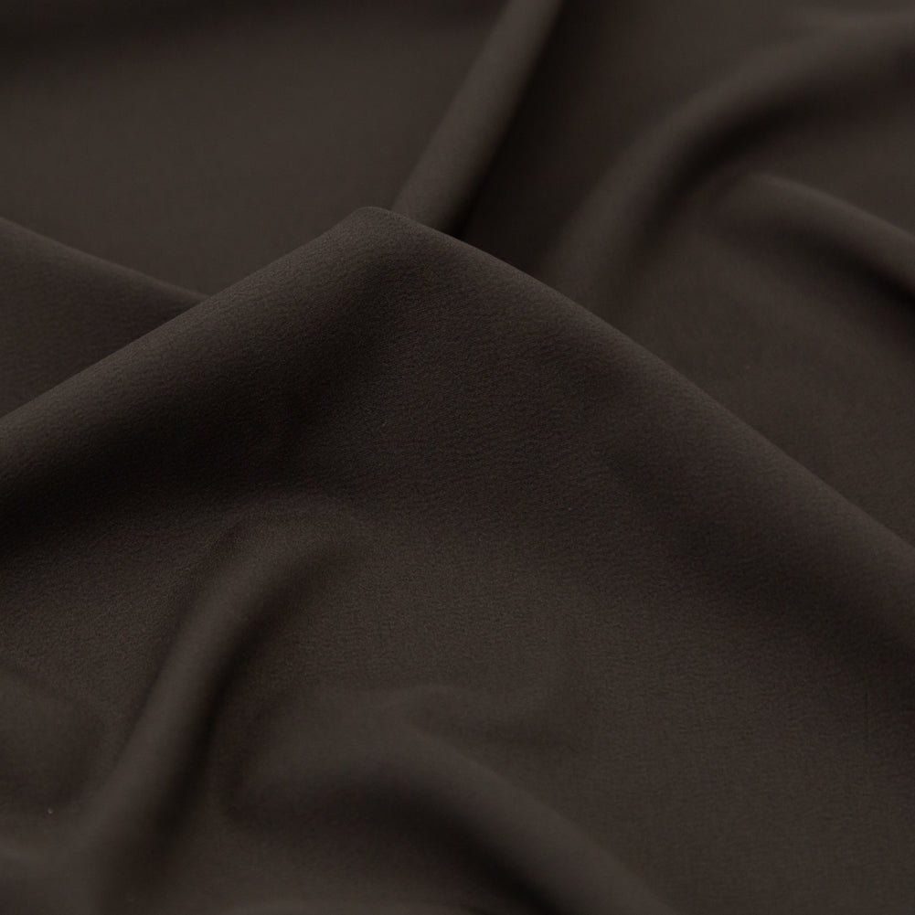 Theory Dark Cedar Stretch Polyester Crepe de Chine - Joann Fabrics