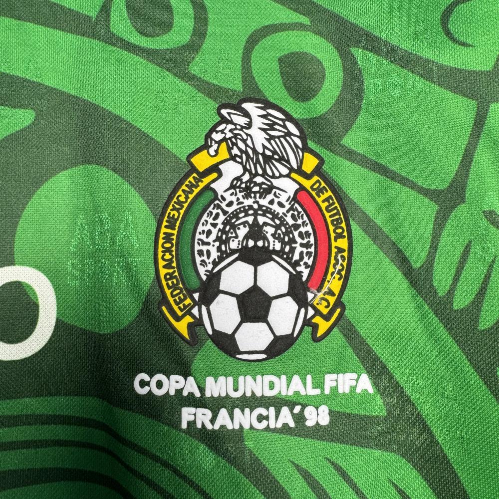 1998 Retro Mexico Home Soccer Jersey 1:1 Thai Quality
