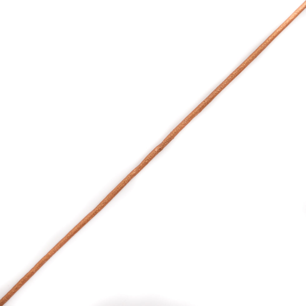 Metallic Bronze Leather Cord - Joann Fabrics