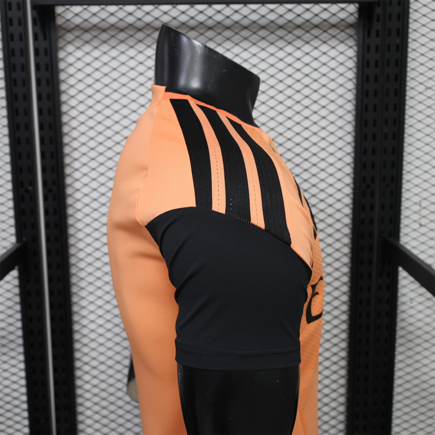 Arsenal 26-27 Orange Black Training Jersey - Player Version - UnitedFutballJersey