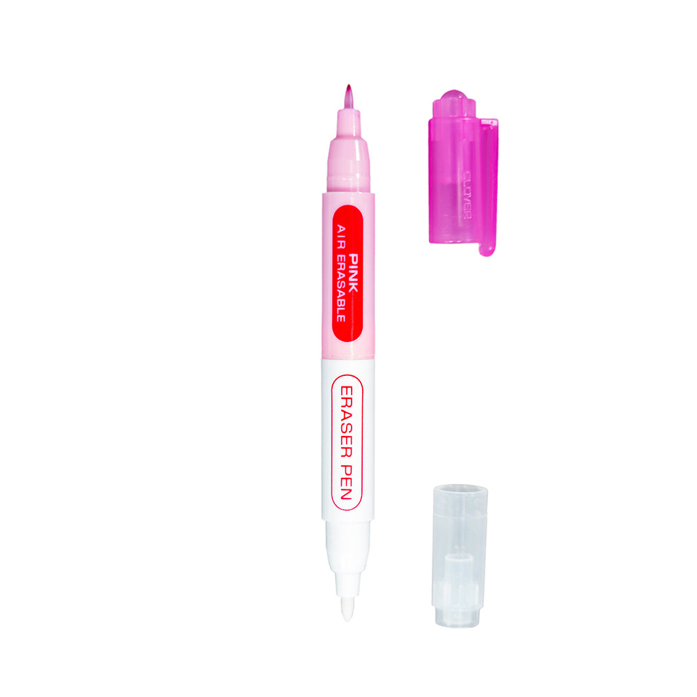 Clover Chacopen Air Erasable Fabric Marker with Eraser - Pink - Joann Fabrics