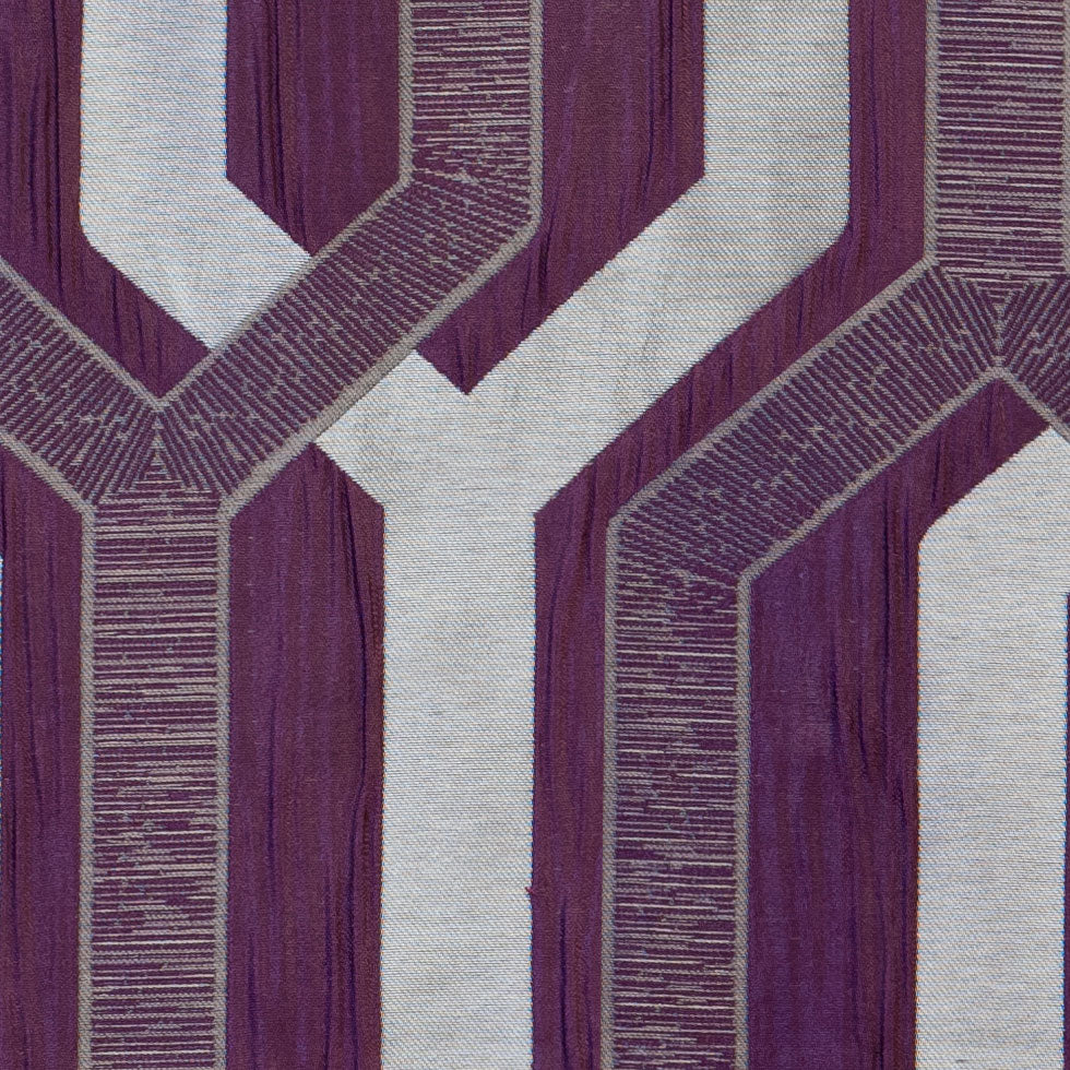 Plum Geometric Poly - Joann Fabrics