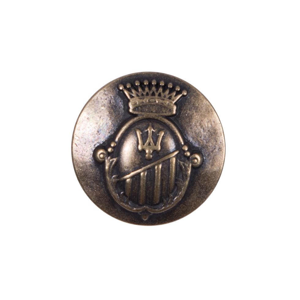 Italian Copper Zamac Button - 36L/23mm - Joann Fabrics