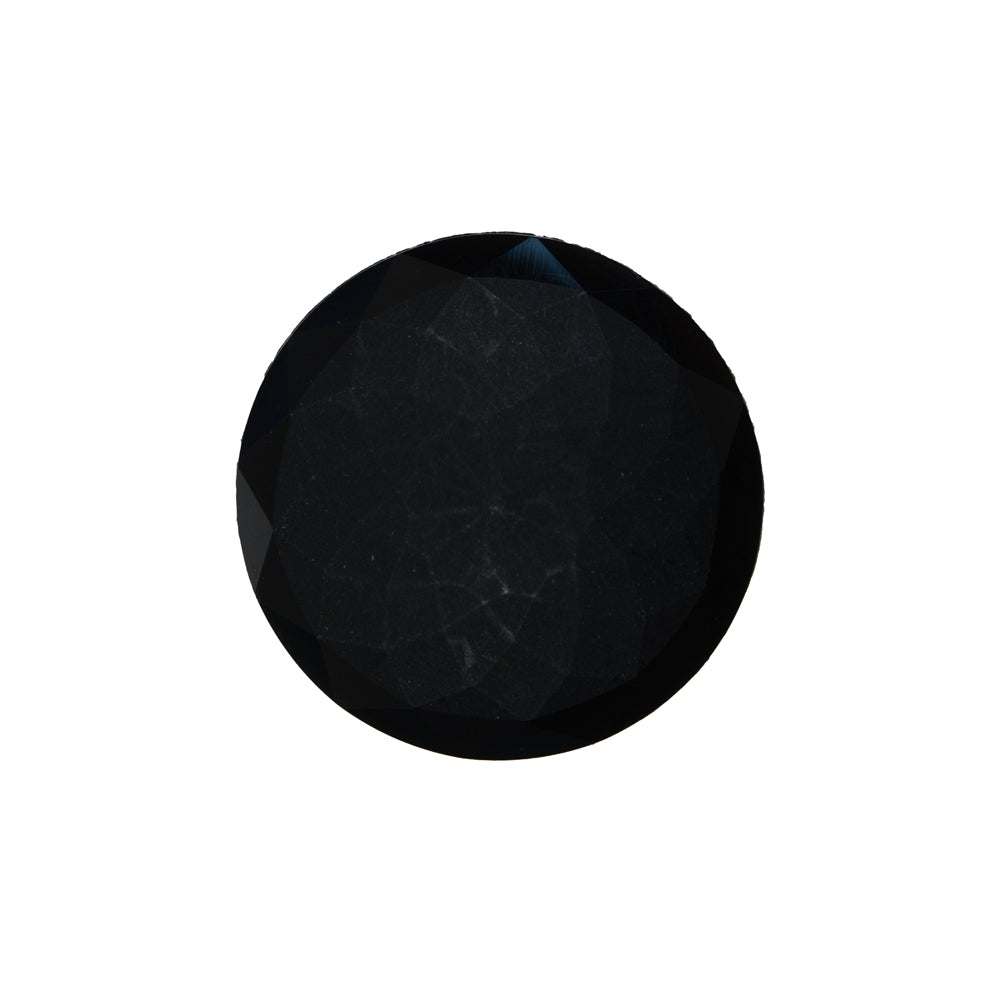 Italian Black Beveled Shank Back Button - 36L/23mm - Joann Fabrics