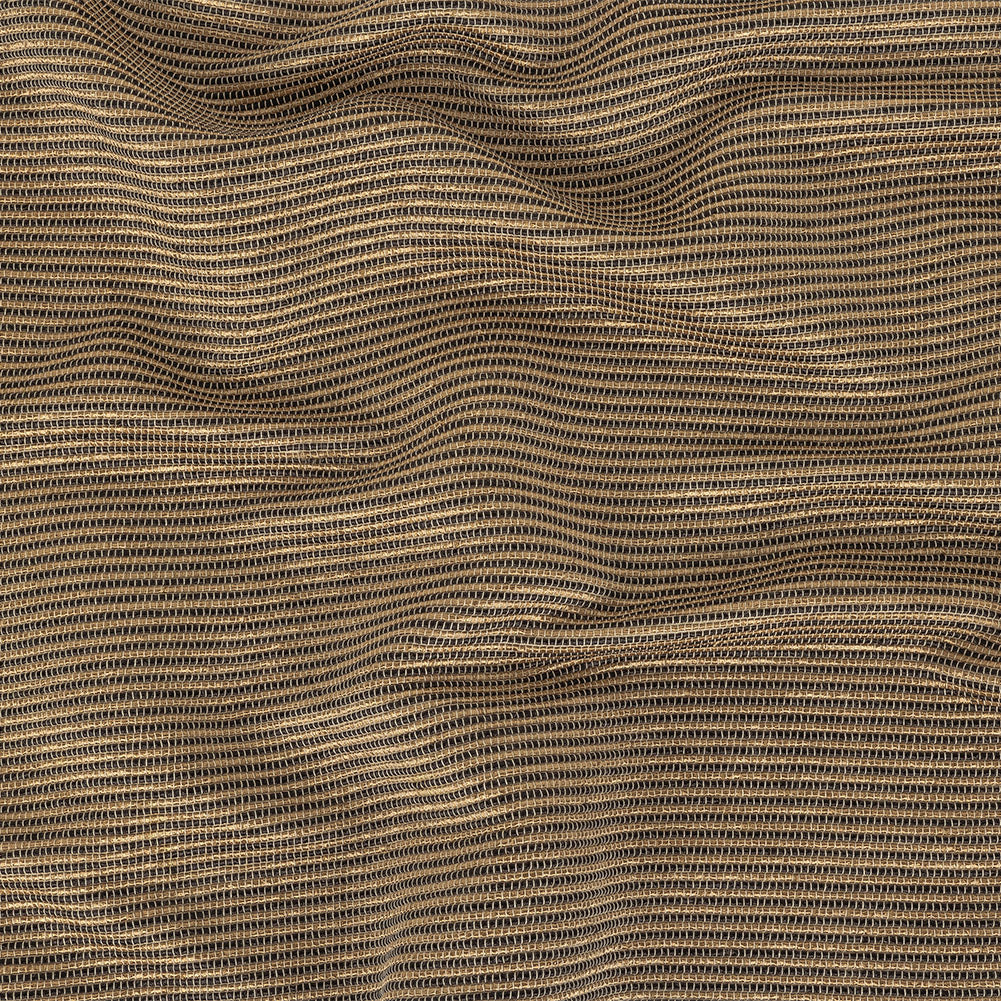 Gunpowder, Golden Egg, and Oatmeal Raised Stripes Blended Cotton Woven - Joann Fabrics