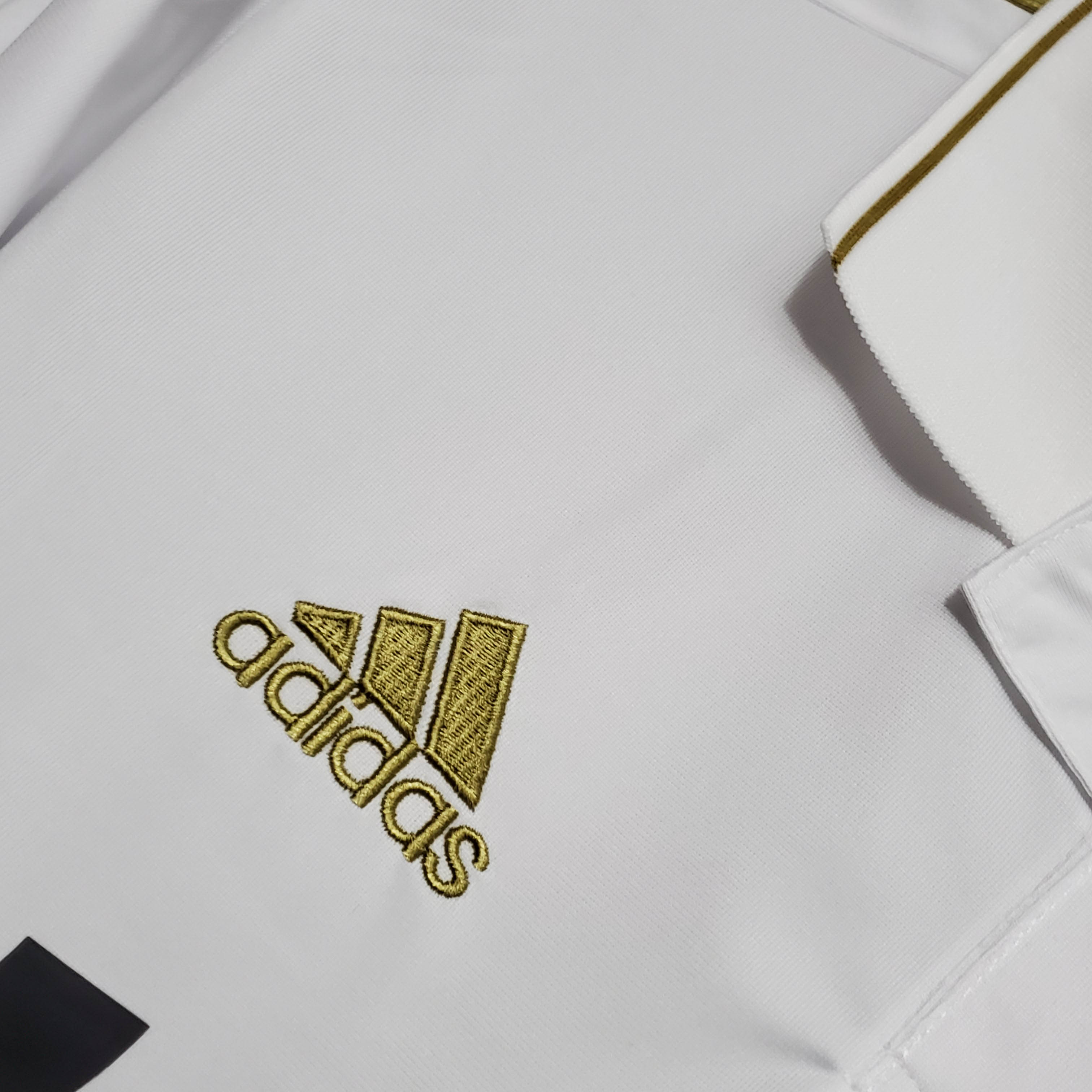 2011/2012 Retro Long Sleeve Real Madrid Home 1:1 Thai Quality
