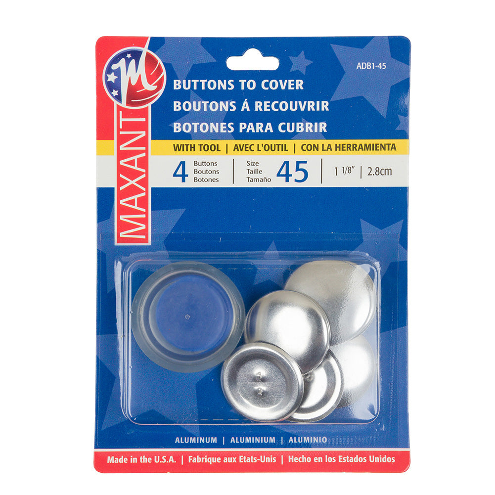 Maxant Button Cover Kit - Size 45 - Joann Fabrics