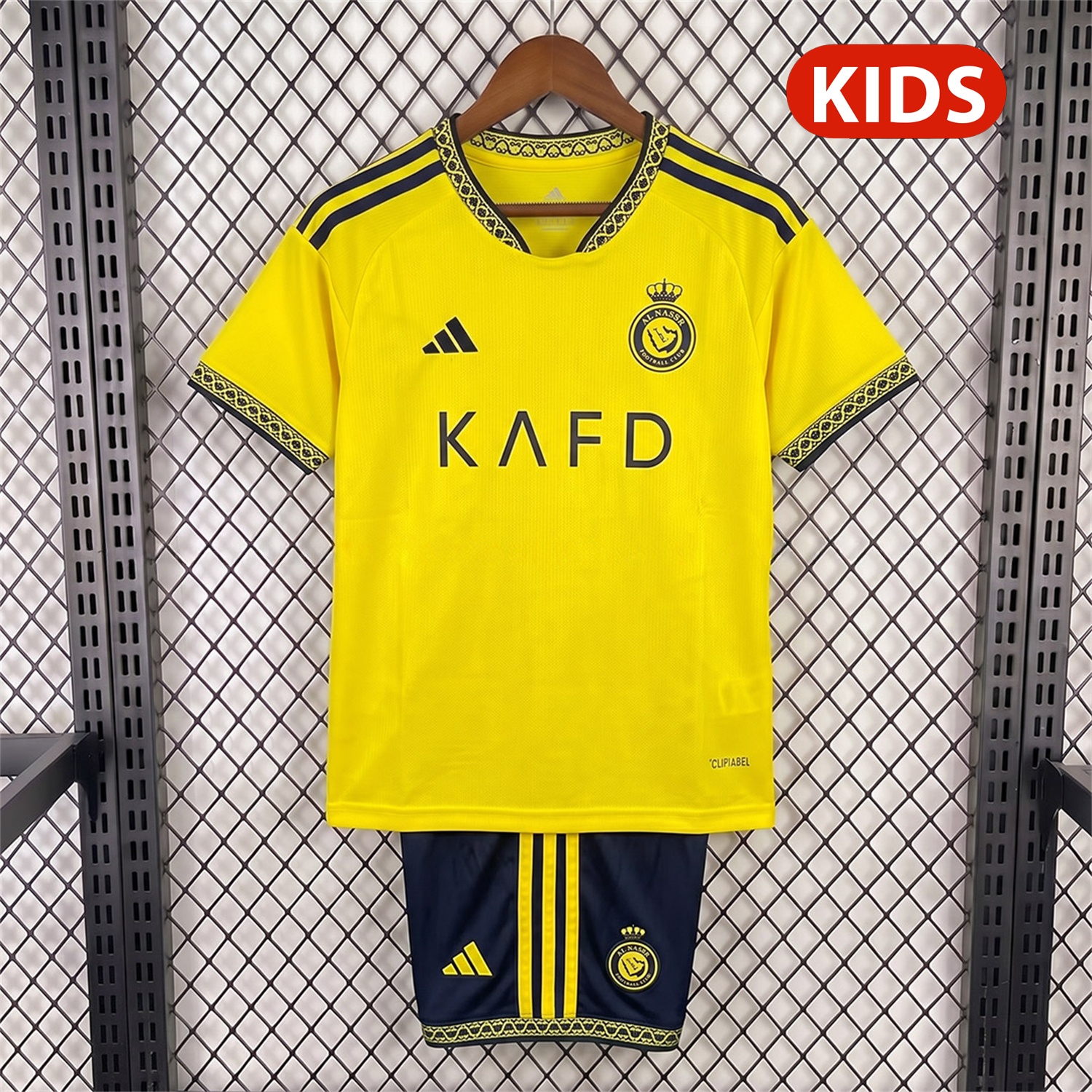 Al Nassr Riyadh Victory 26-27 Home Kids Kit - UnitedFutballJersey