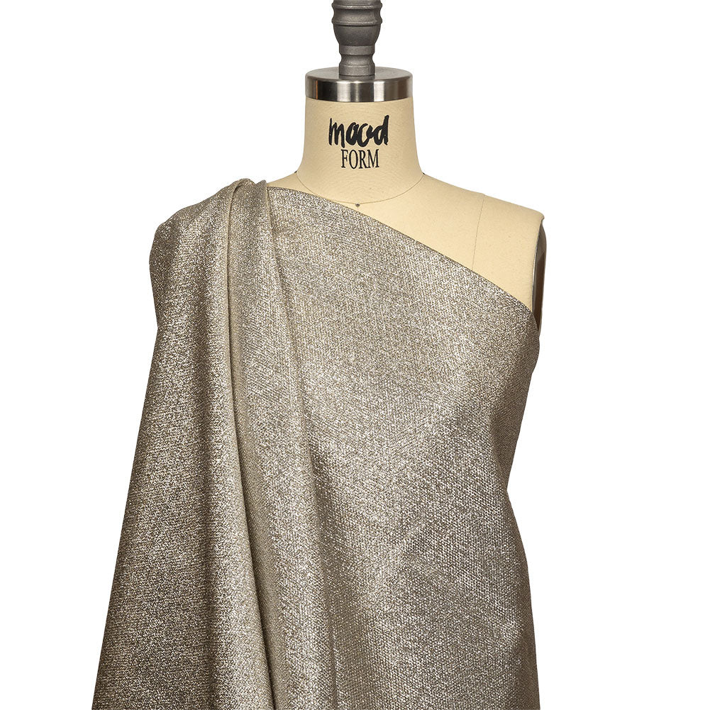 Geode Metallic Silver and Gold Crackle Luxury Brocade - Joann Fabrics