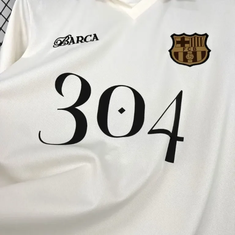 Barcelona Lamine Yamal White Limited Jersey