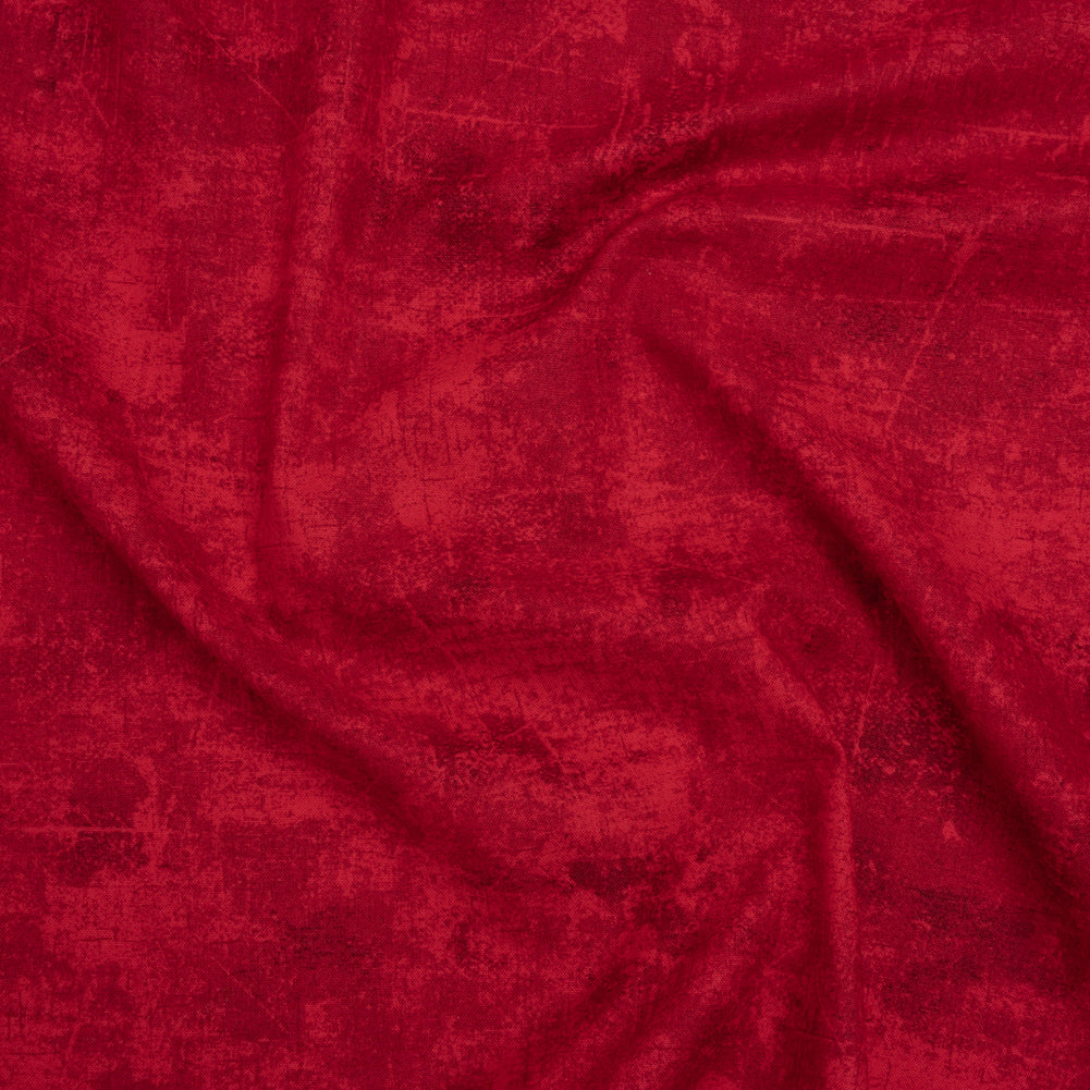 Printed Quilting Cotton by Northcott - Cherry Painterly Texture - Canvas Collection - Joann Fabrics