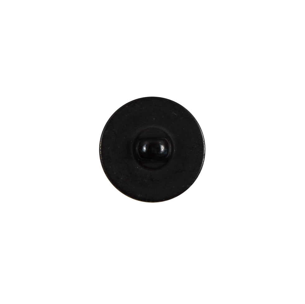 Italian Black Plastic Shank Back Button - 20L/12.5mm - Joann Fabrics