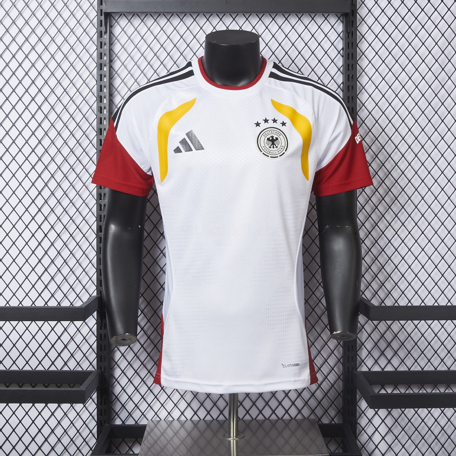 Germany 2026 White Pre-Match Training Jersey - Player Version - UnitedFutballJersey