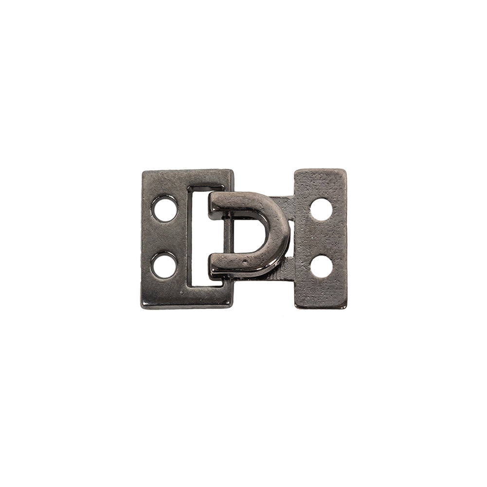 Gunmetal Heavy Duty Clip Fastener - 0.625