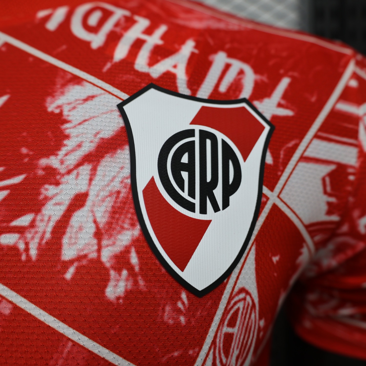 River Plate 26-27 Red Graphic Special Jersey - Player Version - UnitedFutballJersey