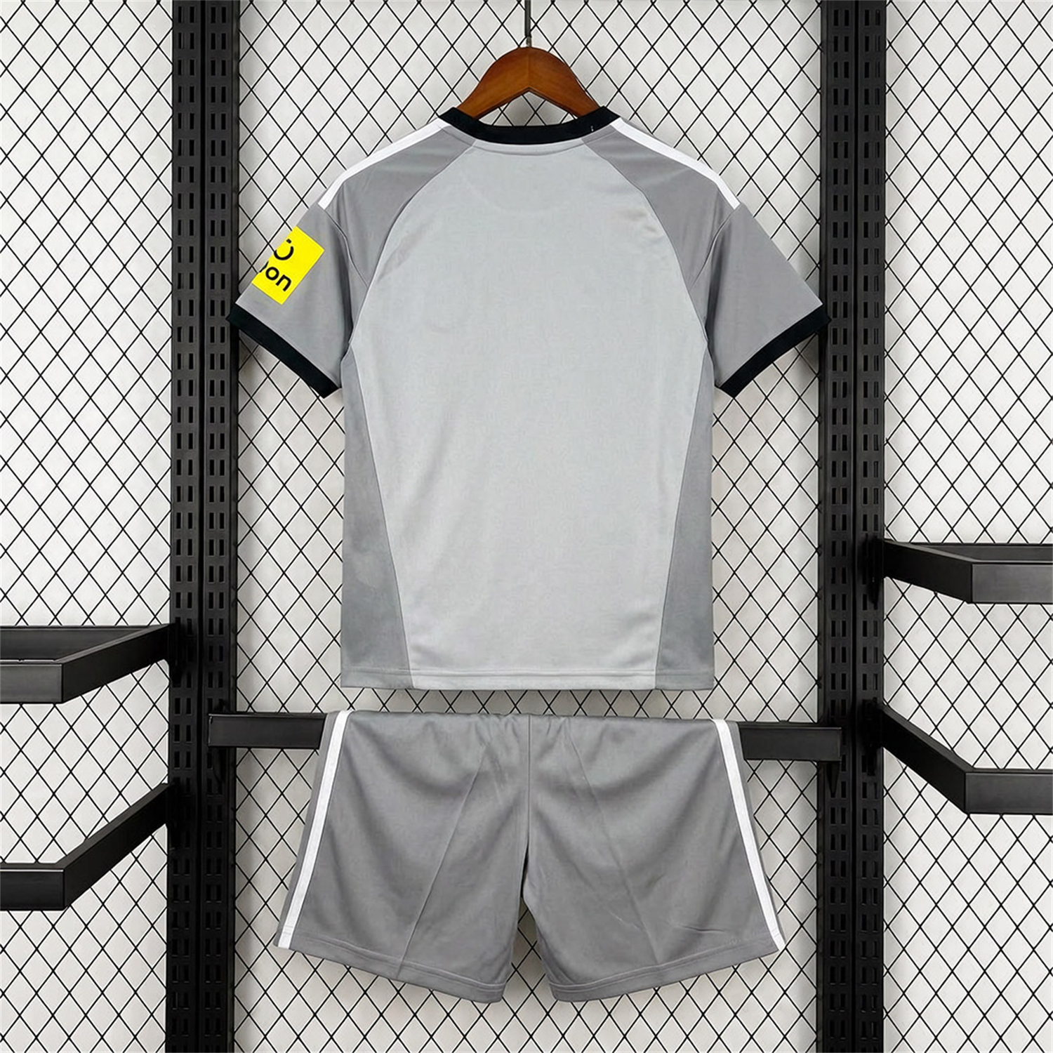 Newcastle United 26-27 Grey Goalkeeper Kids Kit - UnitedFutballJersey