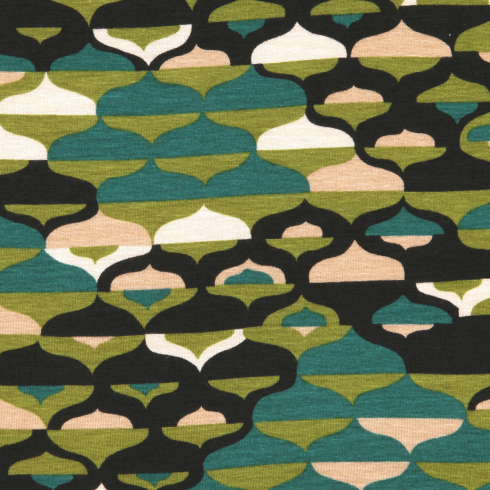 Italian Multicolor Stretch Rayon Jersey Print - Joann Fabrics