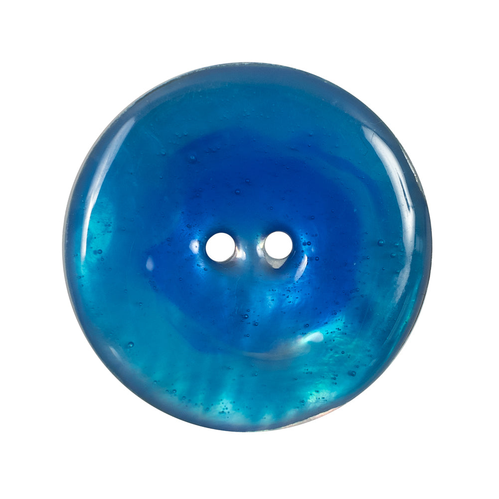 Italian Blue 2-Hole Shell Button - 44L/28MM - Joann Fabrics