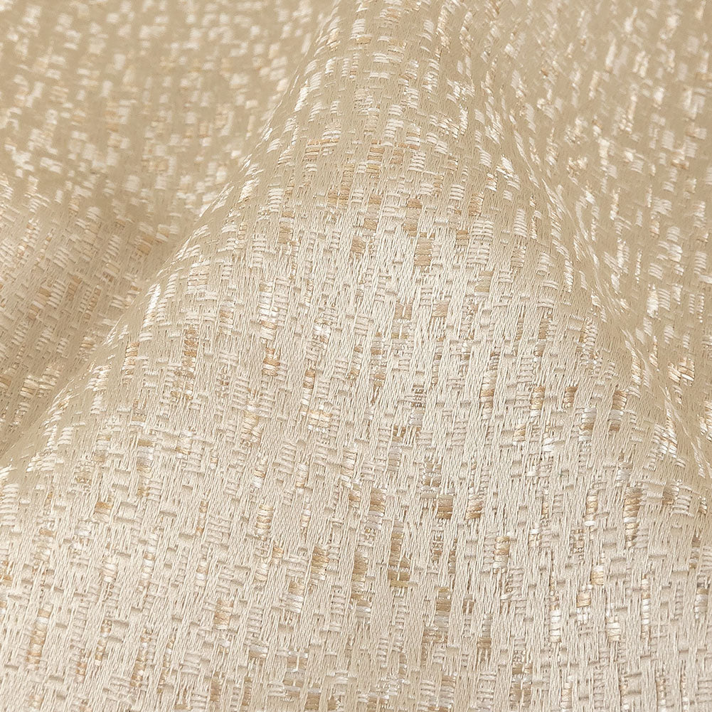 Metallic Drapery Jacquard - Oyster Digital Spots - British Imported - Joann Fabrics
