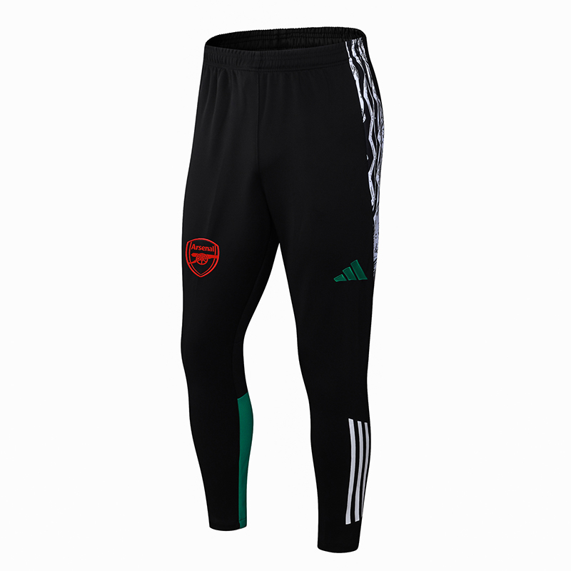 2024/2025 Arsenal Half-Pull Training Suit Black Football Shirt 1:1 Thai Quality Set