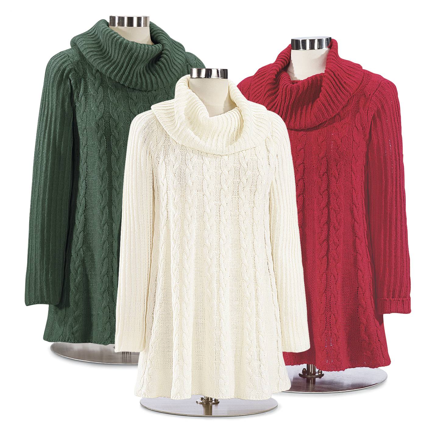 Flared Cable Pullover - Northstyle Catalog