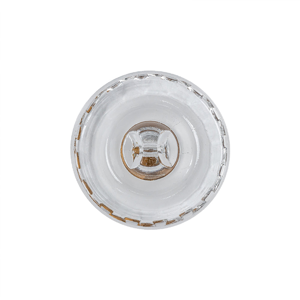 Crystal Half Matte Glass Button - 36L/23mm - Joann Fabrics