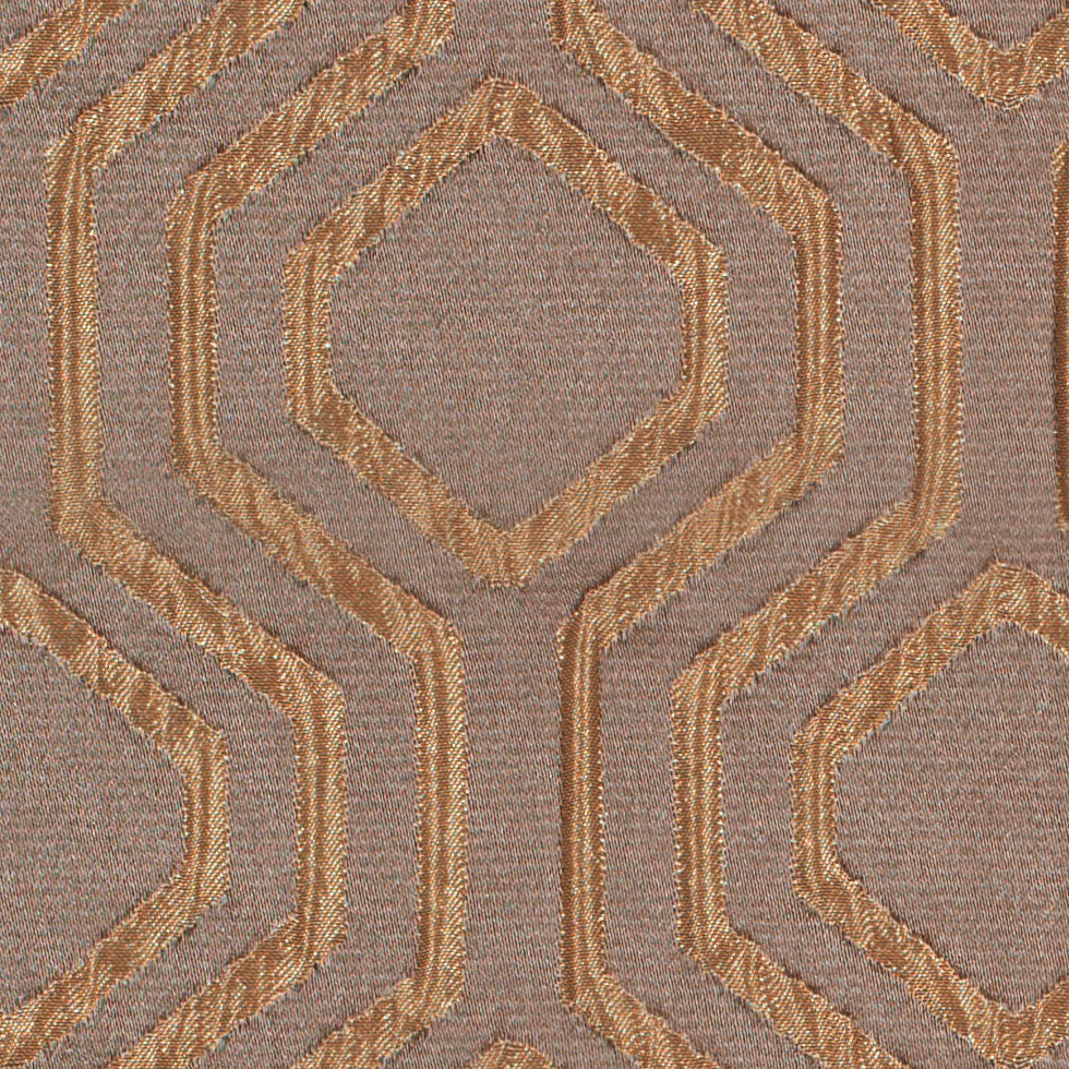 Taupe Geometric Brocade - Joann Fabrics