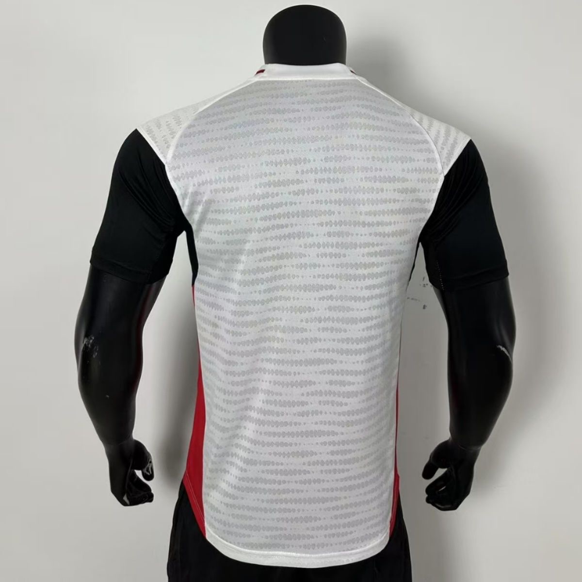 2025/2026 Player Version Manchester United Training clothes White and Black Football Shirt 1:1 Thai Quality