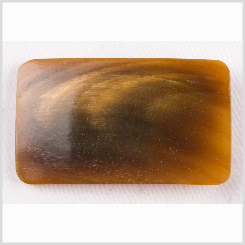Reddish-Light Brown Horn Button - 1