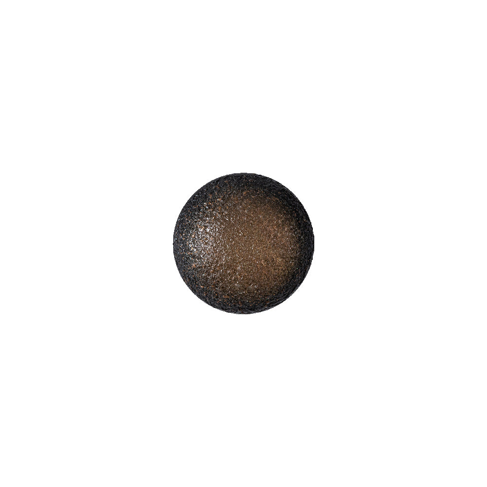 Italian Fiery Orange and Black Speckled Iridescent Shank Back Button - 17L/10.5mm - Joann Fabrics