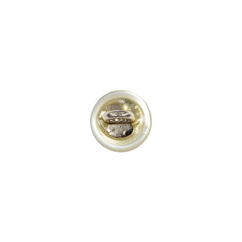 Vintage-Look Frosted Glass Button with Metal Shank Back - 16L/10mm - Joann Fabrics