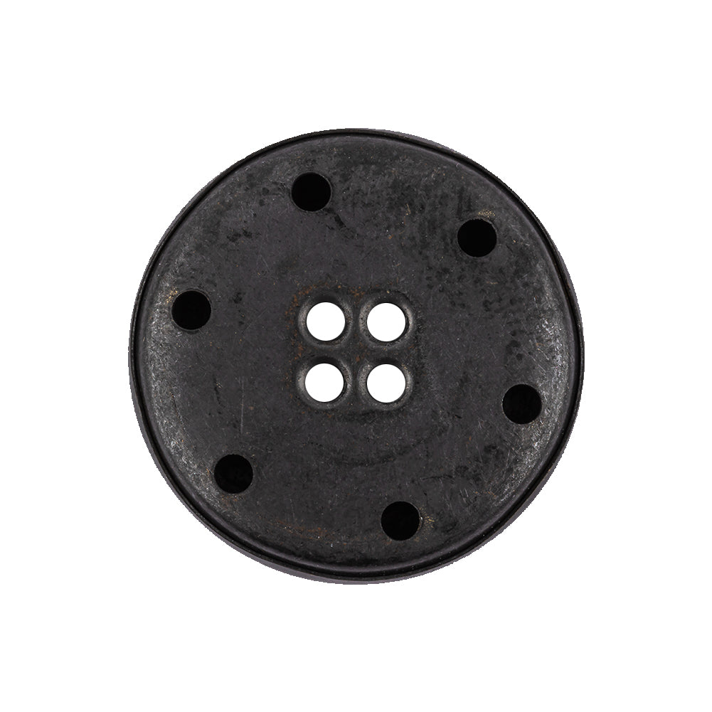 Italian Pewter 4-Hole Metal Coat Button - 40L/25.5mm - Joann Fabrics