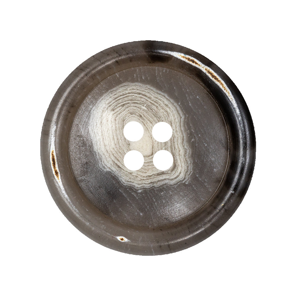 Beige, Gray and Brown Swirl Weathered 4-Hole Plastic Button - 44L/28mm - Joann Fabrics