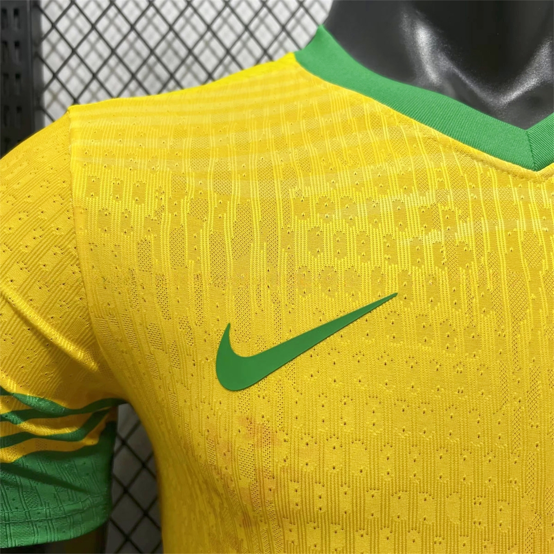 Brazil 2026 Yellow Colors Special Jersey - Player Version - UnitedFutballJersey