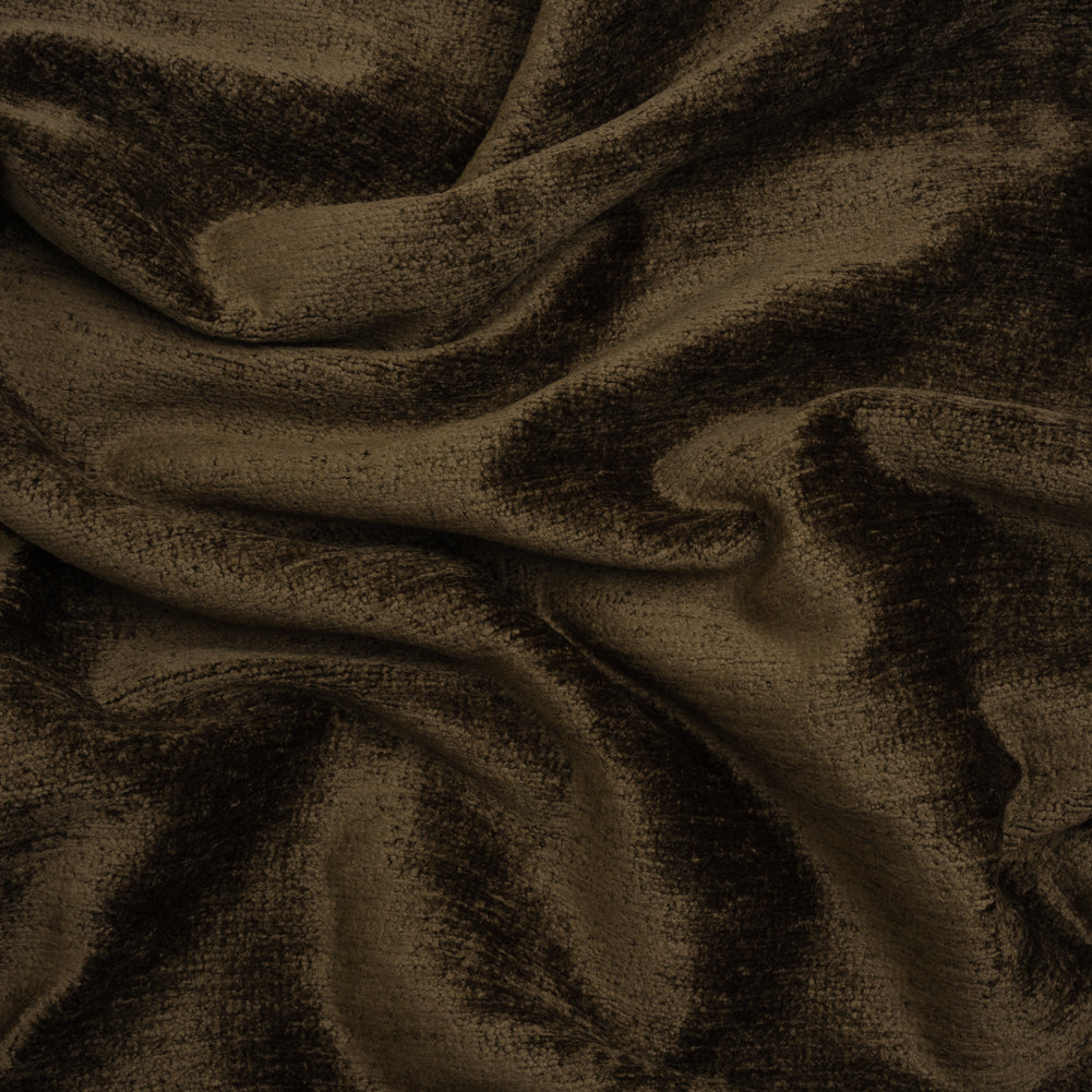 Upholstery Chenille - Chocolate Monotone Abstract - Timbrell Collection - Joann Fabrics