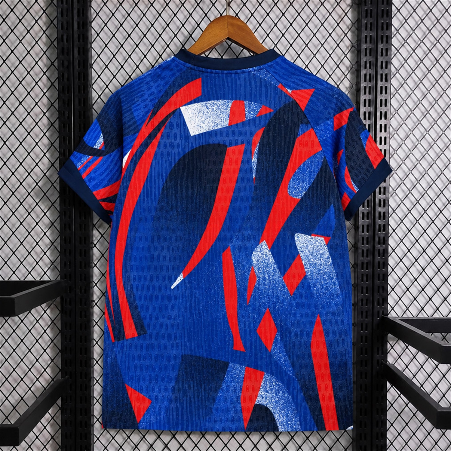 Barcelona 25-26 Blue With Red Pre-Match Jersey - Fans Version - UnitedFutballJersey