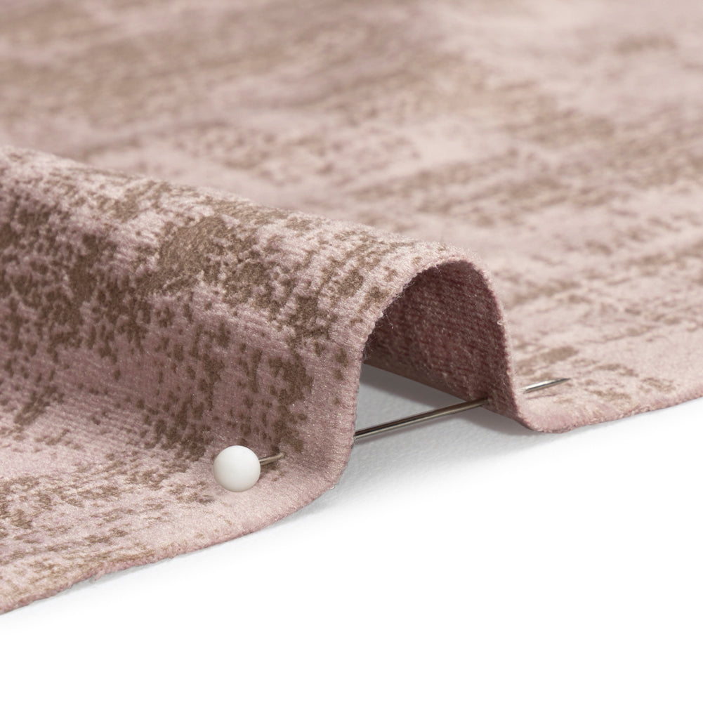 Kasa Rose Crosshatching Embossed Knit Velvet - Joann Fabrics