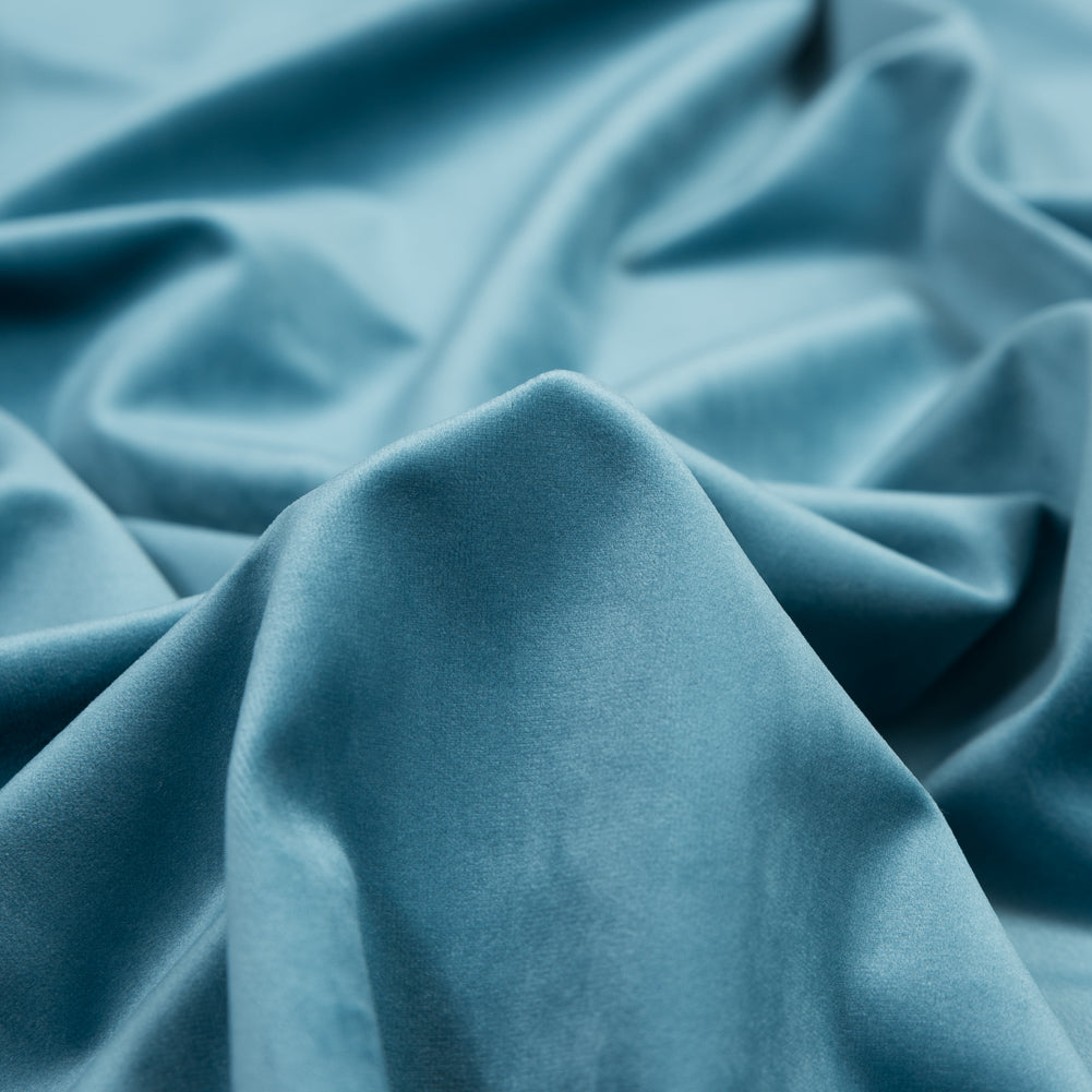 Ultra Soft Polyester Velvet - Topaz - British Imported - Joann Fabrics
