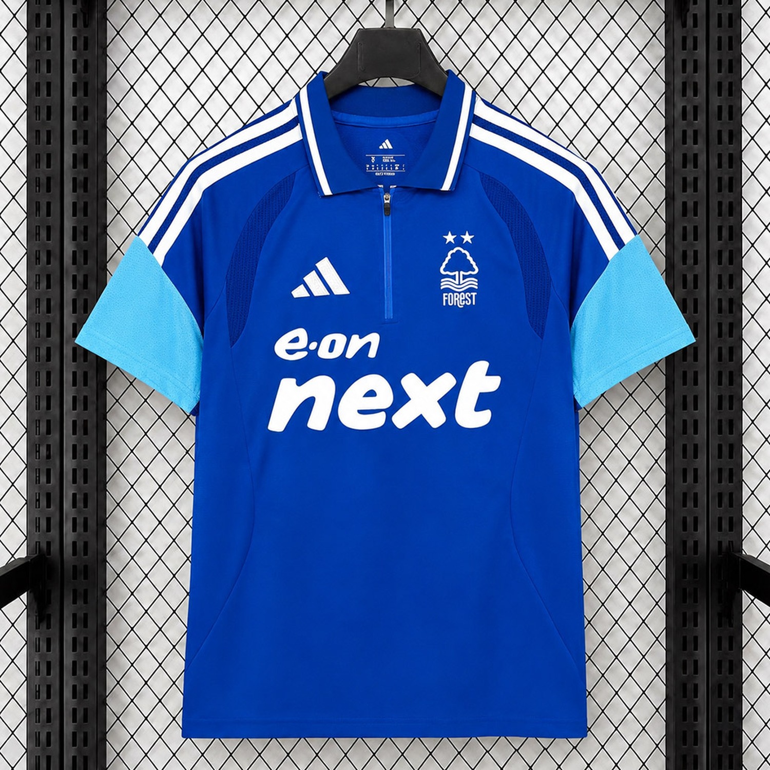 Nottingham Forest 26-27 Royal Blue Polo Jersey - Fans Version - UnitedFutballJersey