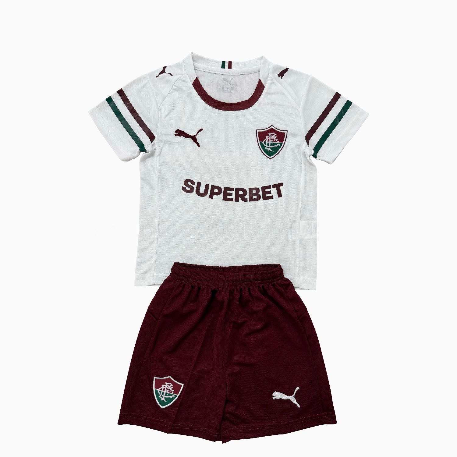 Fluminense 26-27 Away Men's Adult Jersey Set - Fans Version - UnitedFutballJersey