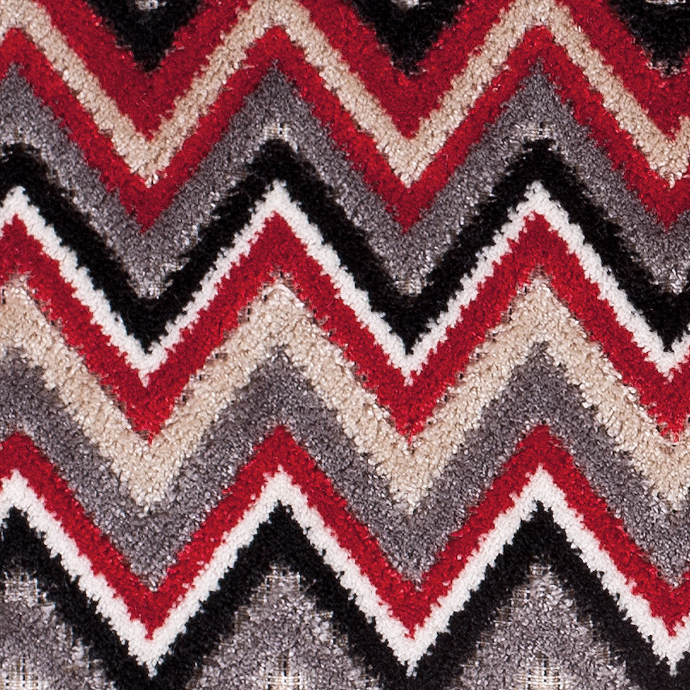 Red & Gray Flamestitch Velvet Tapestry - Joann Fabrics