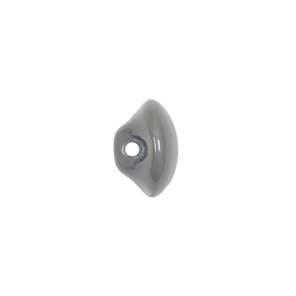 European Dark Gray Half Domed Self Back Glass Button - 20L/12.5mm - Joann Fabrics