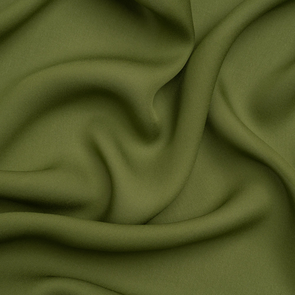 Silk Double Georgette - Pesto Green - Premium Collection - Joann Fabrics